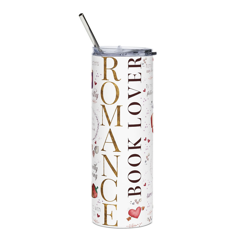 Thumbnail: Romance Book Lover Tumbler | Reusable | 20oz Stainless Steel