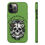 Thumbnail: Phone Case — 'Grow From The Dirt They Left You In' Skull & Dragonfly Design