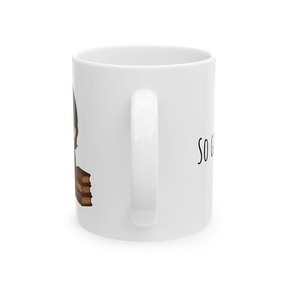 Thumbnail: Personalize it | Supernatural Ceramic Mug | Sam Winchester 'So get this...' 