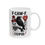 Thumbnail: F-CAW-F Cupid mug | Funny Valentines coffee cup | 11 ounce ceramic mug