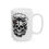 Thumbnail: Skull Moth Grow From the Dirt They Left You In Coffee Ceramic Mug, 11oz 15oz 