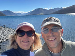 Exploring Lake Coleridge