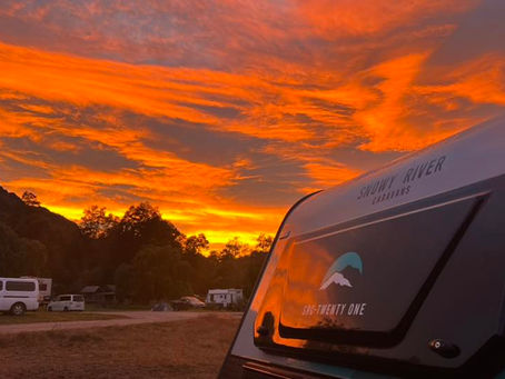 Epic Sunrise and a spot of Cycling