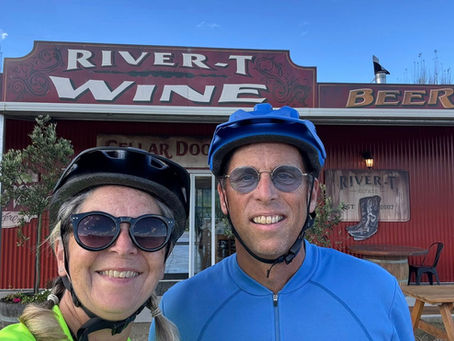 Back to Glenmac and a Soggy Cycle Ride!