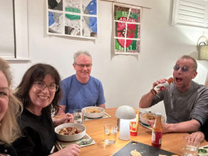 Busy Day Catching up with old Friends