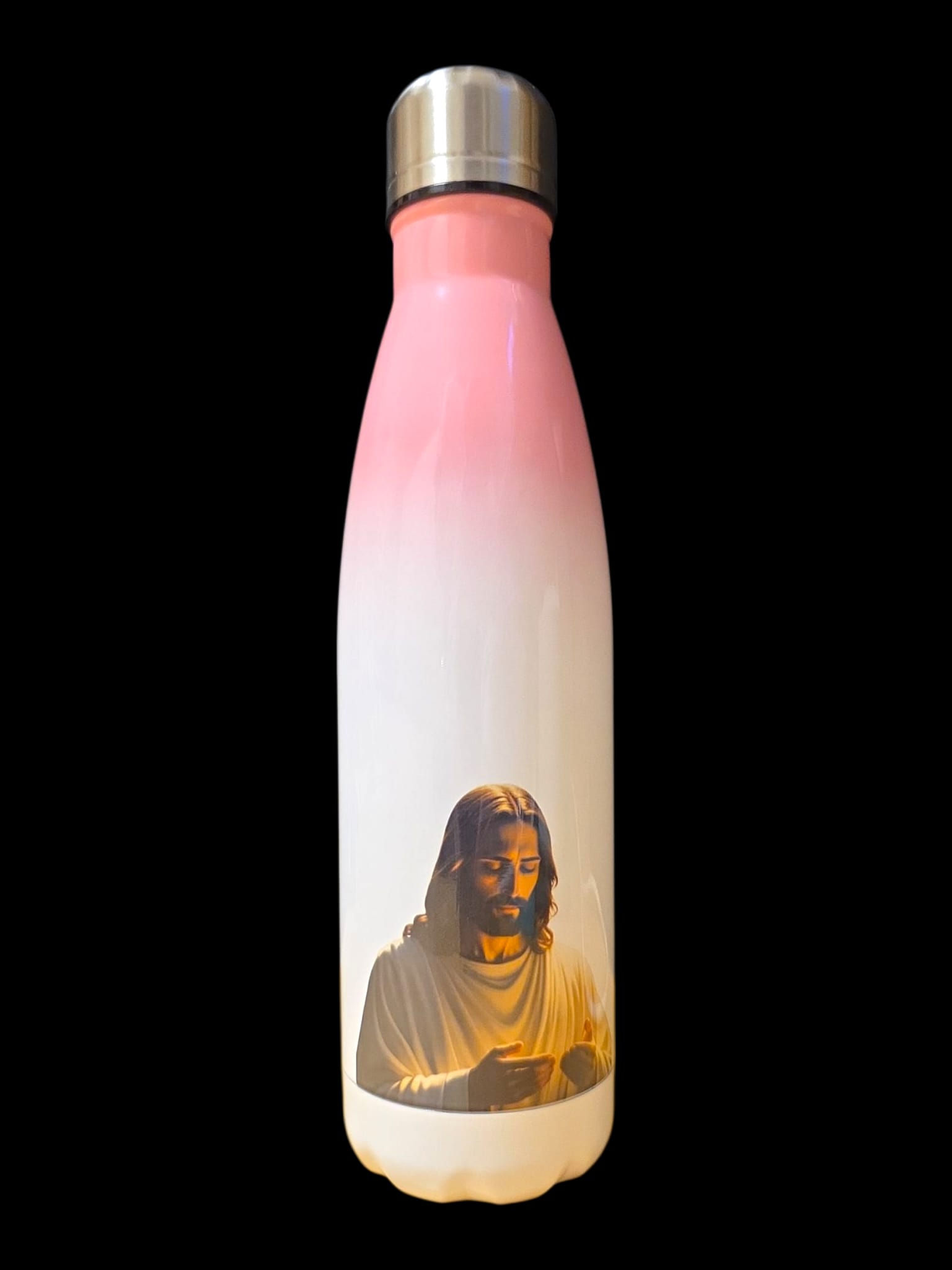 Jesus Flasche 5dl Edelstahl 