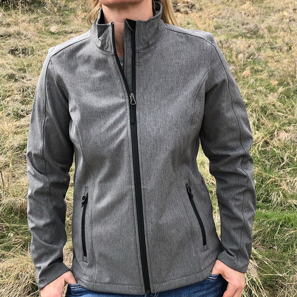 Thumbnail: LADIES L317 BASIC SOFTSHELL JACKET