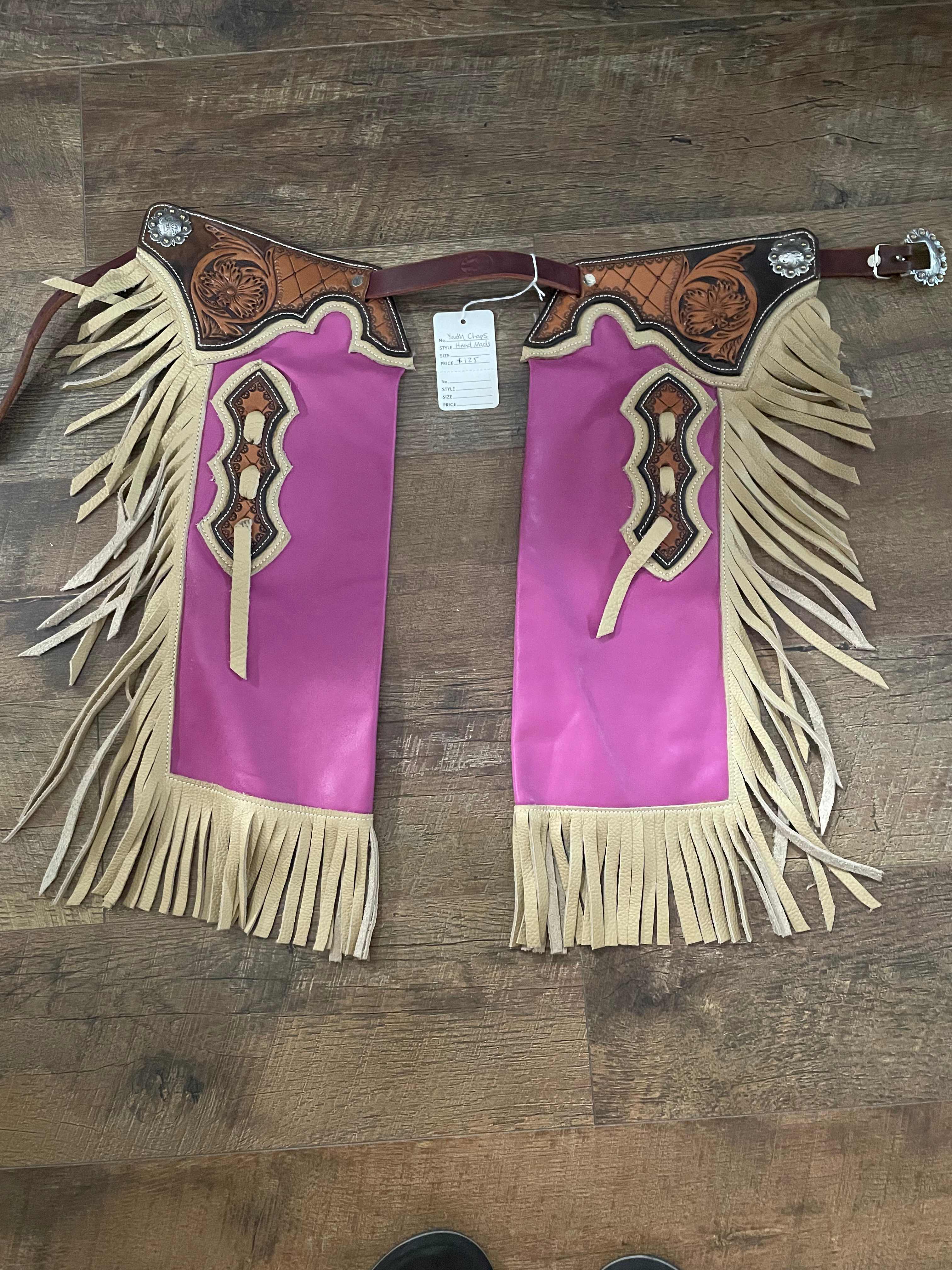 Youth Handmade Leather Chaps