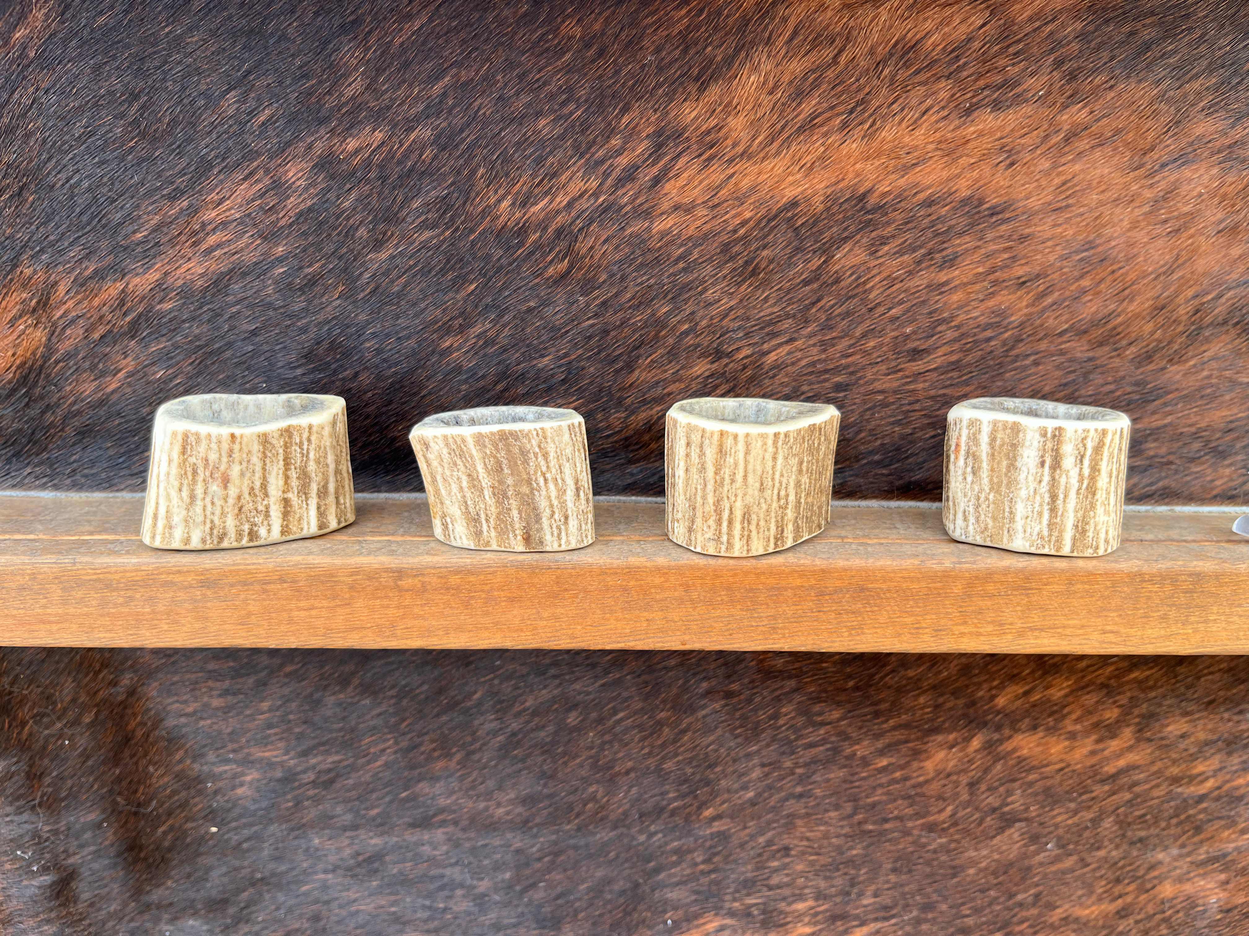 Elk Antler Slides for 36" Wild Rags 