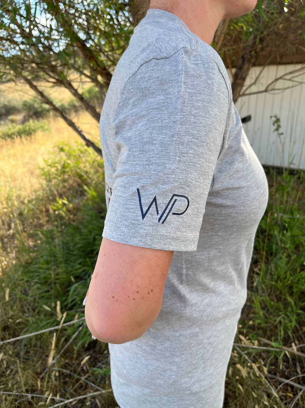 Thumbnail: Athletic Heather Grey Tee with CMD logo