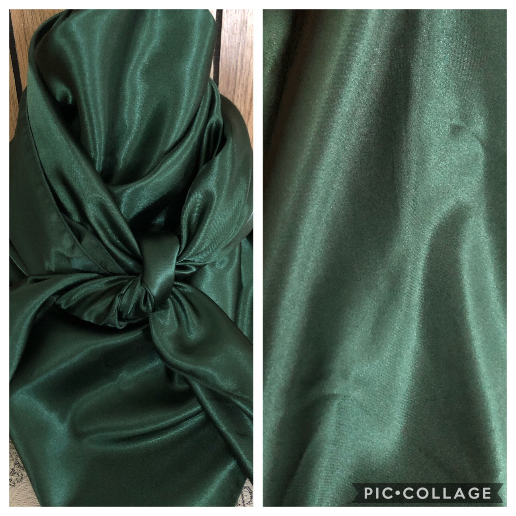 FOREST GREEN SOLID PRINT