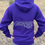 Thumbnail: Chapman Unisex Embroidered Purple Pullover Hoodie