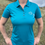 Thumbnail: Ladies Teal Polo with Jumper Design