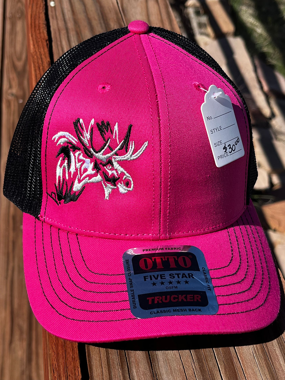 Thumbnail: Trucker mesh back Moose hat
