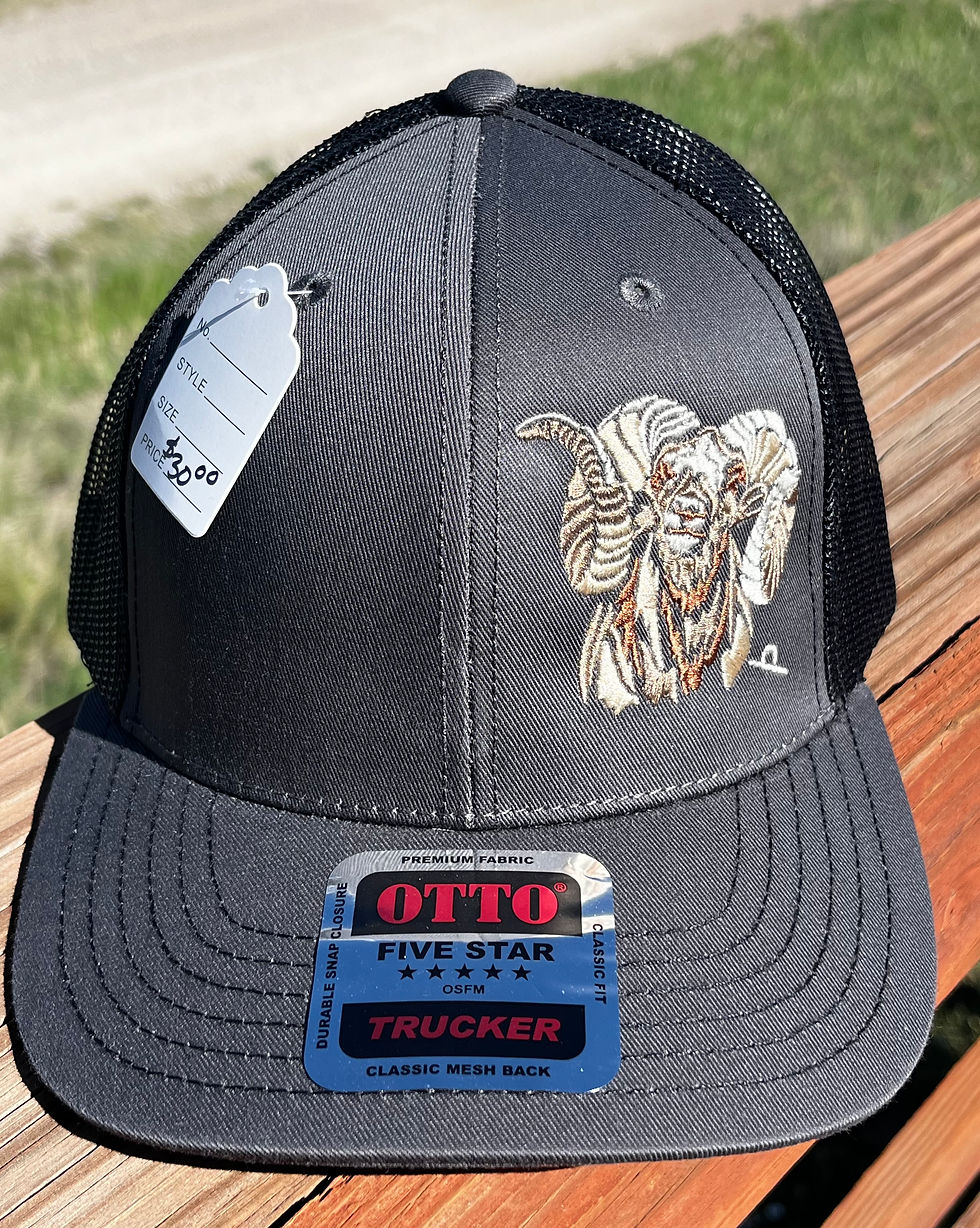 Thumbnail: Trucker mesh back Ram hat