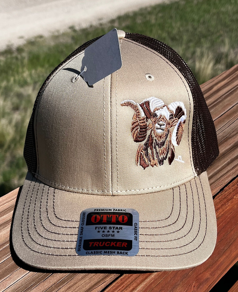 Thumbnail: Trucker mesh back Ram hat