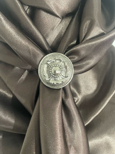 Thumbnail: Rockin Out Antique Large Round Flower Slide SL72