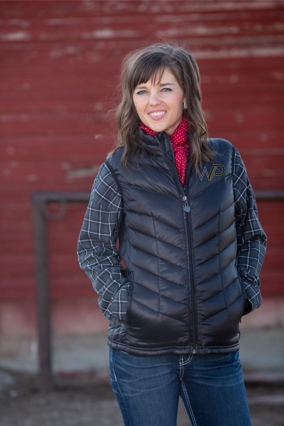 Warren Performance Horses Down Puffy Vest (MEN or WOMEN SIZES)