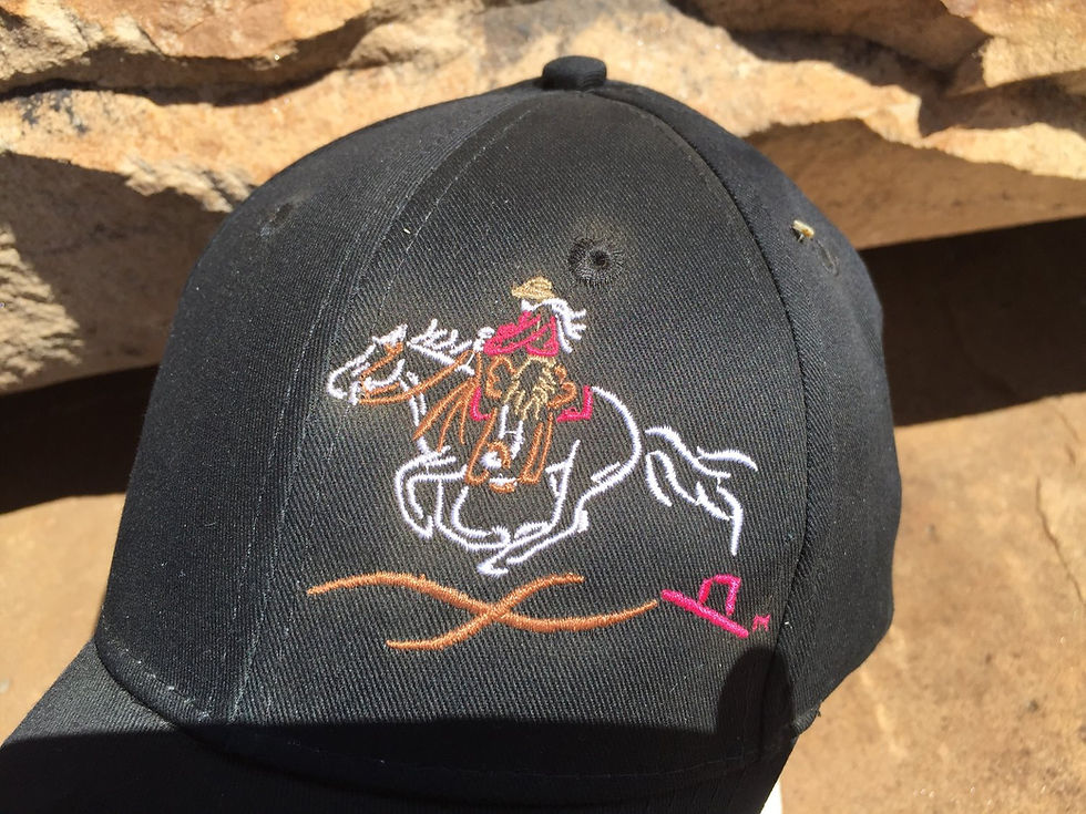 Thumbnail: WOMEN'S RUNNING RANCH HORSE TWILL CAP