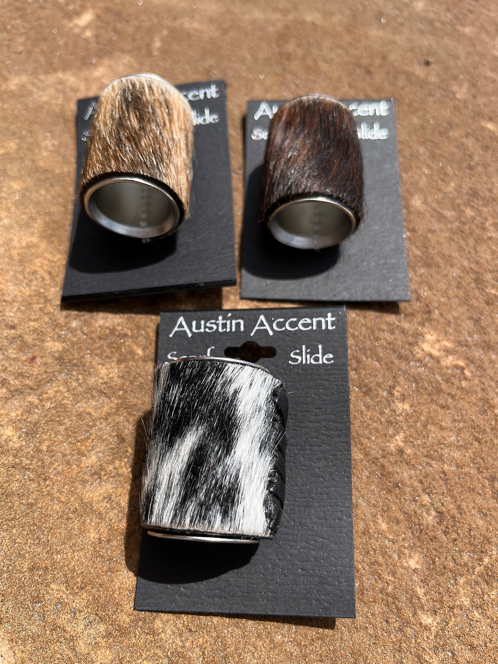 Cow Hide Scarf Slides SS06-H