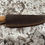 Thumbnail: DON FLYNN DAMASCUS STEEL KNIFE WITH STRAIGHT TAPERED TIP K100