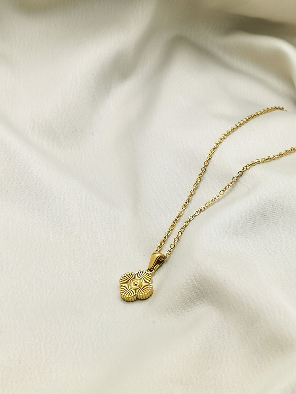 Thumbnail: Clover Initial Necklace