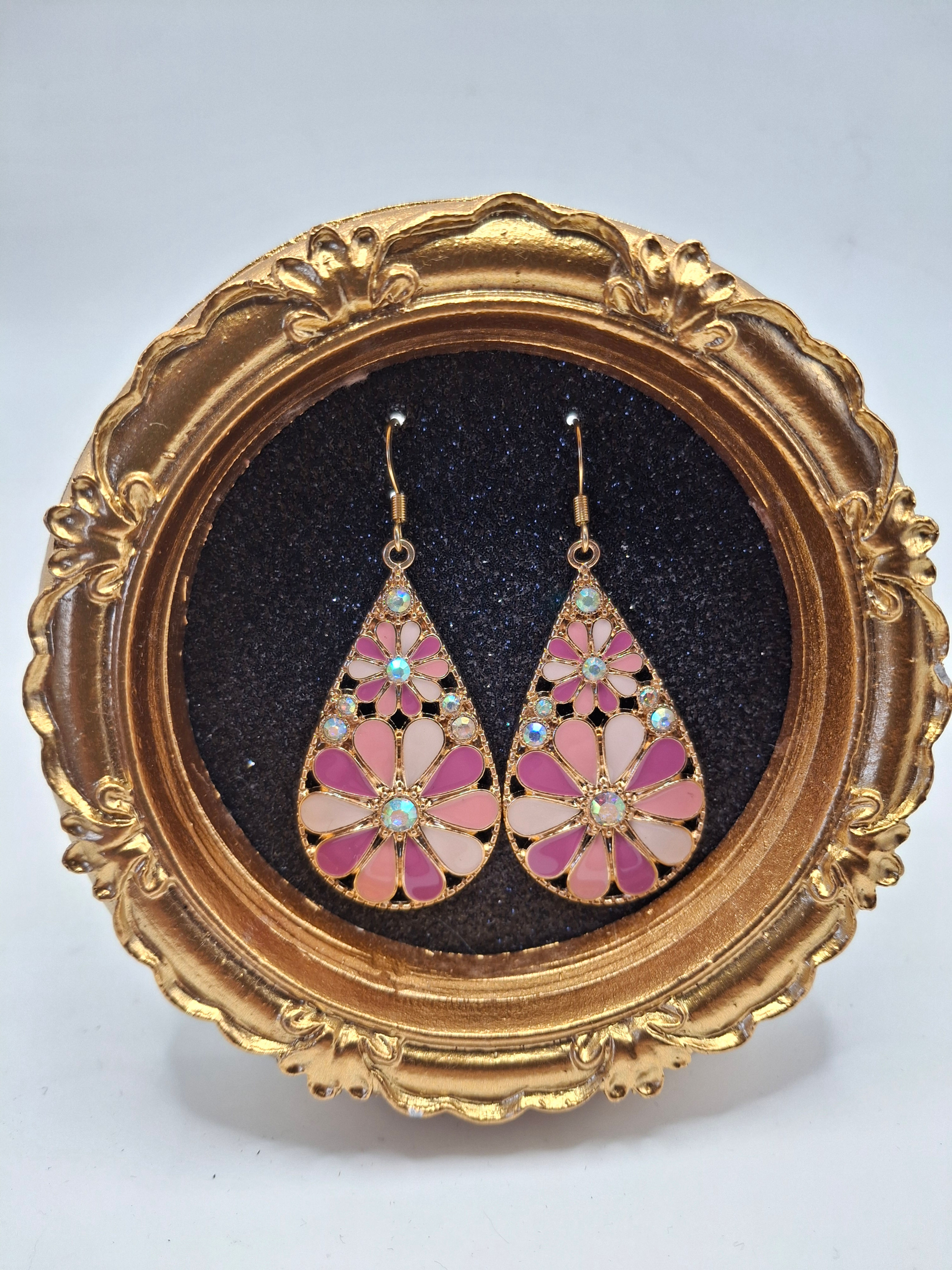 Ohrhänger Emaille - Edelstahl 