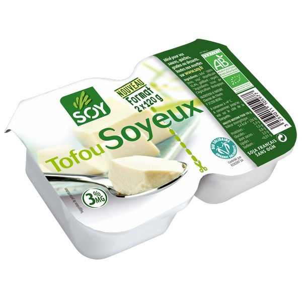 Le tofu soyeux