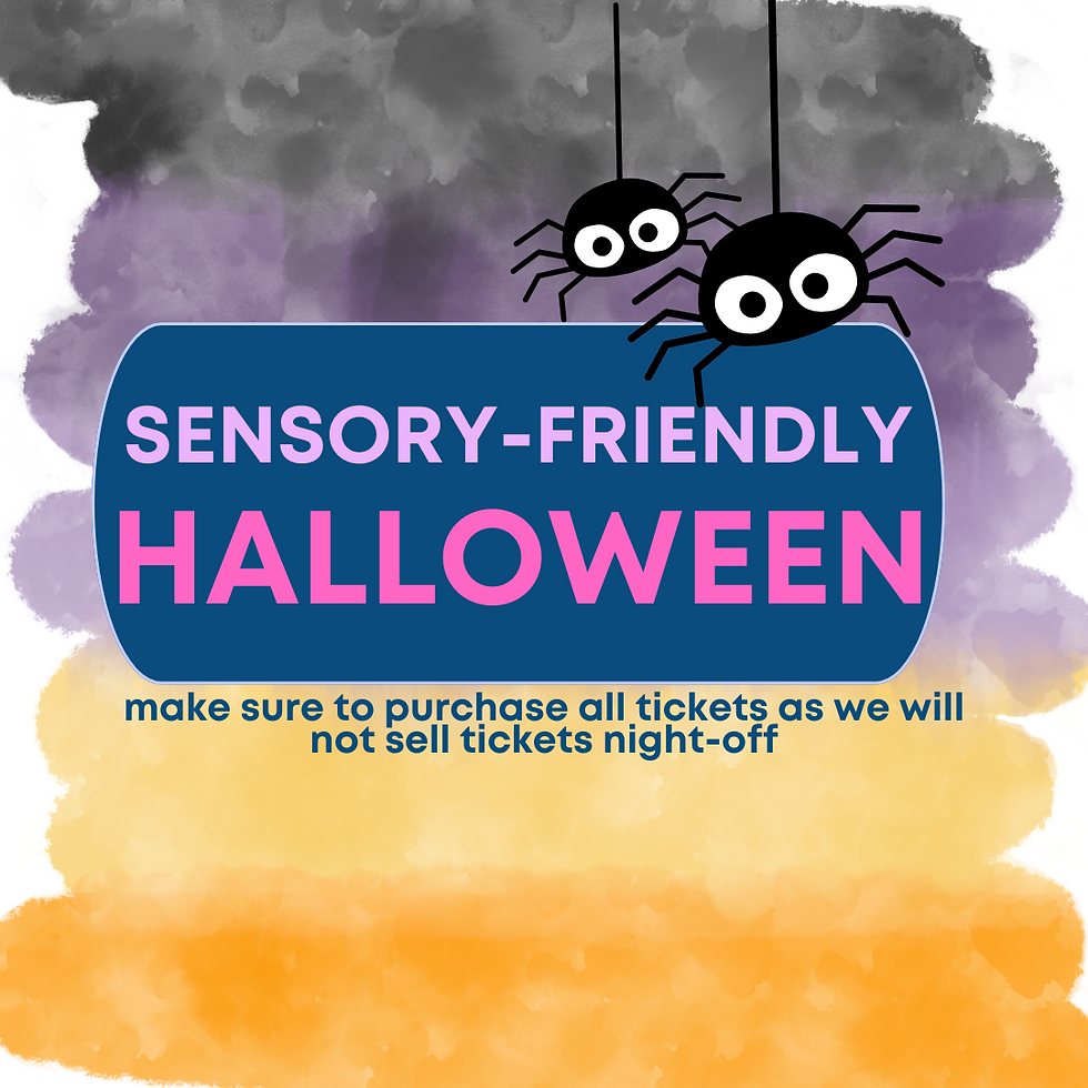 Not-So-Scary Sensory Friendly Halloween Event