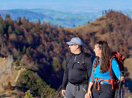 Bild von 2 Wandernden