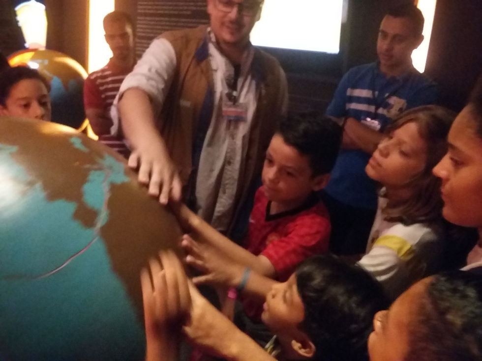 Visita ao Museu Catavento