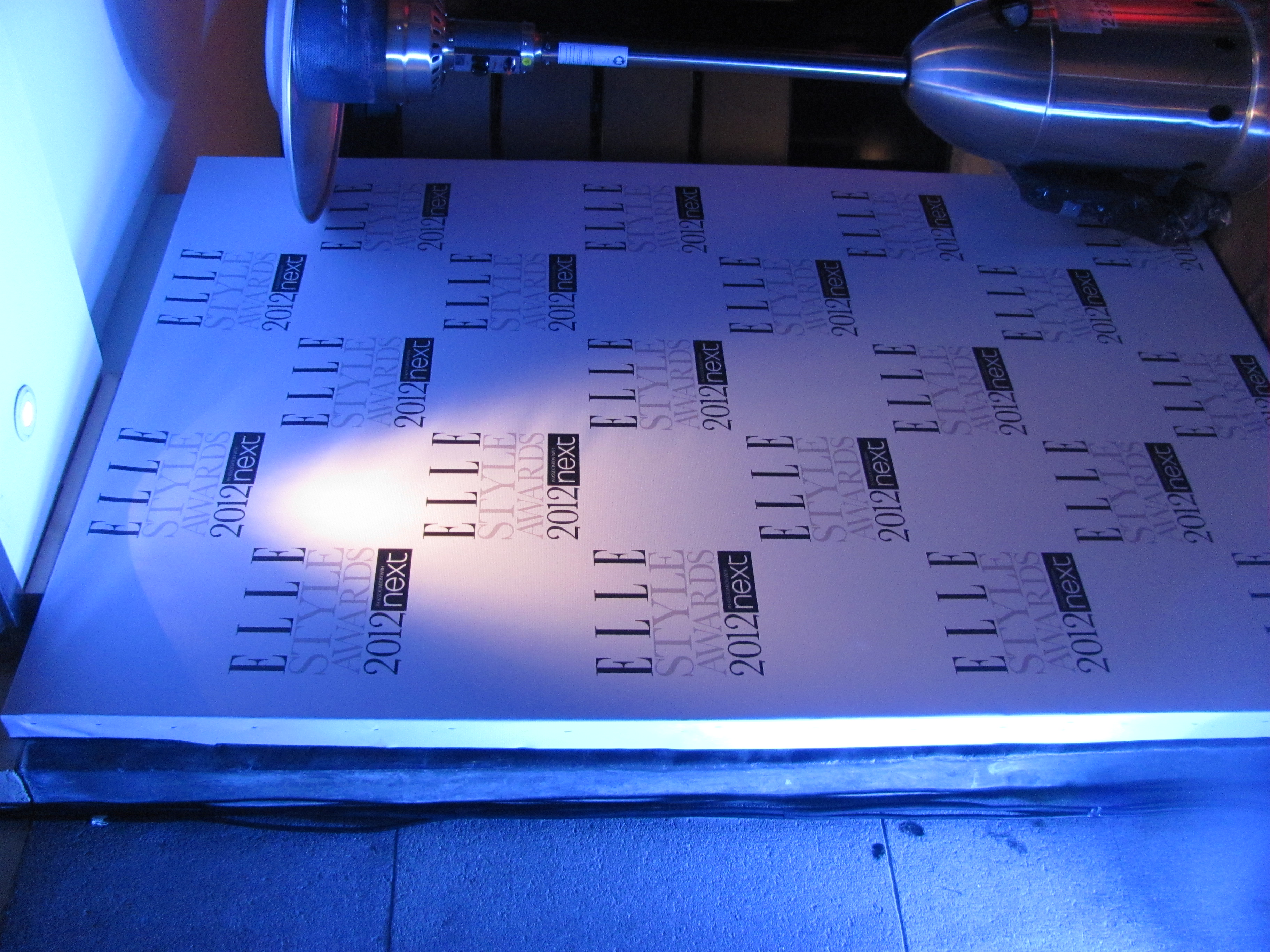 Bespoke Step & Repeat board