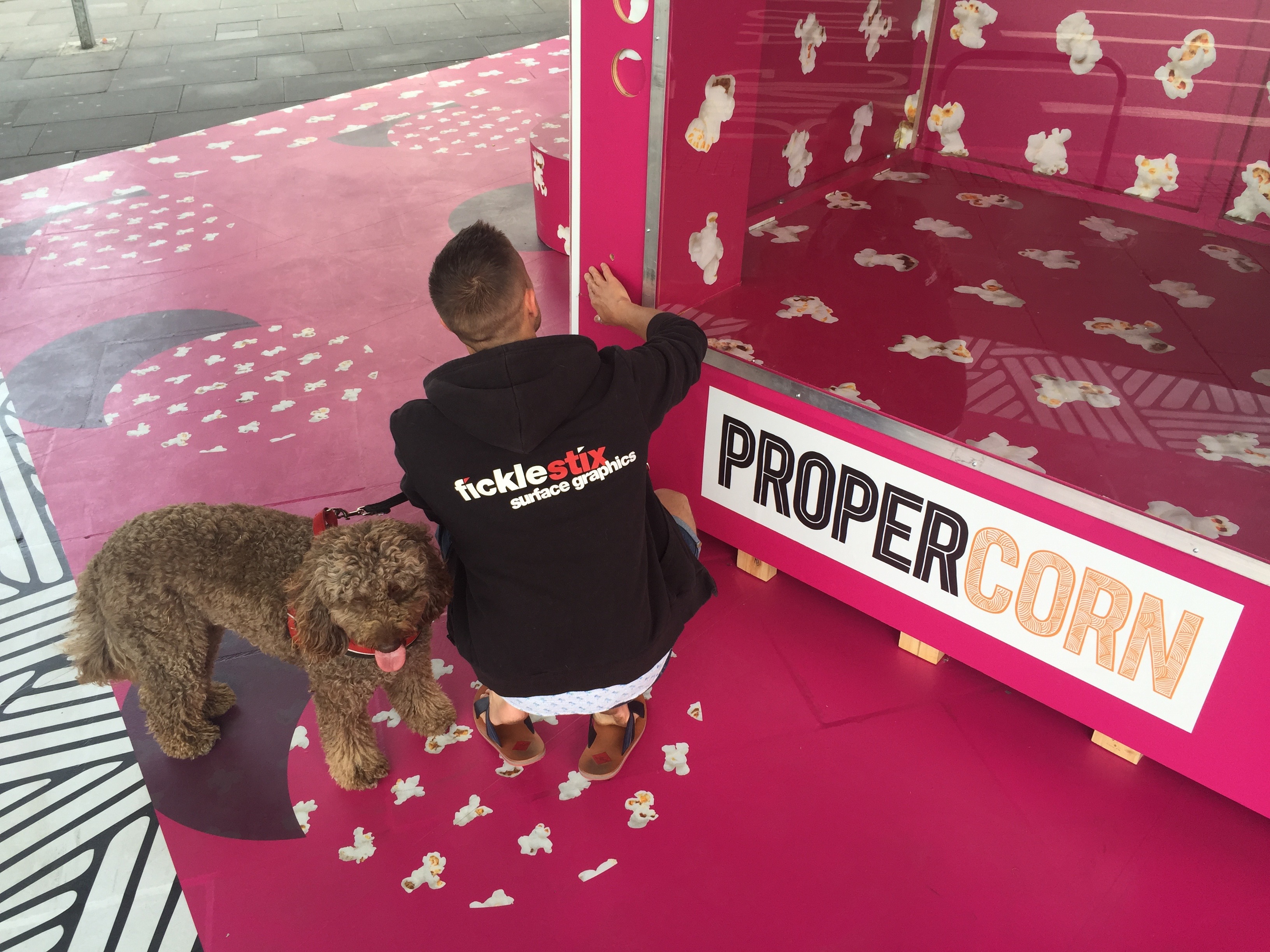 Pop-Up street graphics