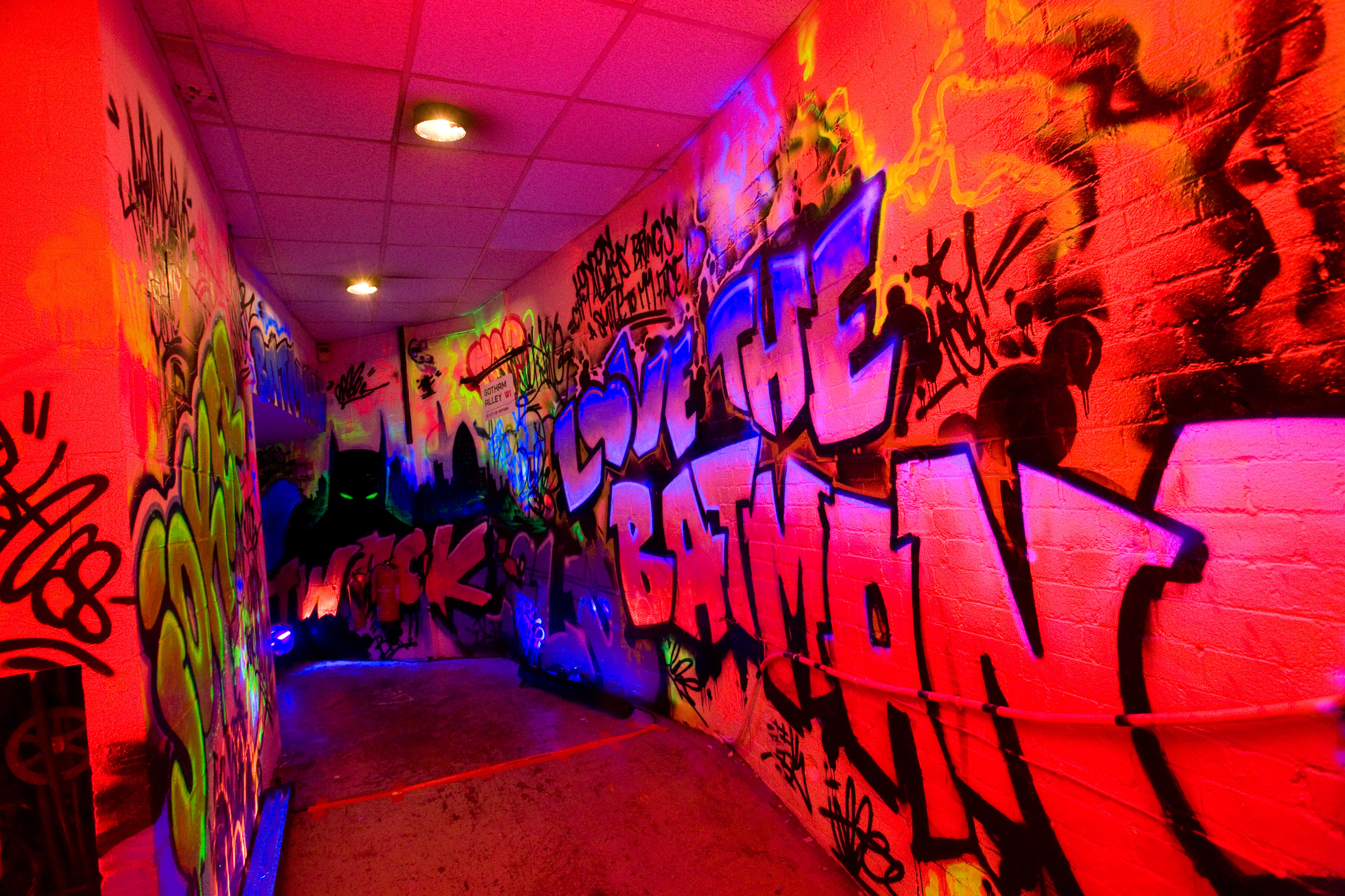 Graffiti event graphics