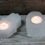 Thumbnail: White Selenite Hamsa Candle Holder T-Light Holder 'A GRADE'