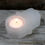 Thumbnail: White Selenite Hamsa Candle Holder T-Light Holder 'A GRADE'