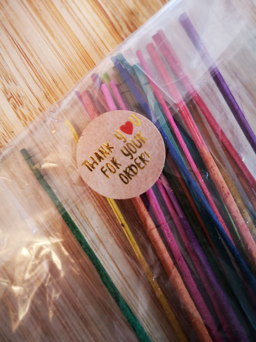 Thumbnail: Bulk Pack Incense Sticks, 12 mixed fragrances + mango wood ash catcher