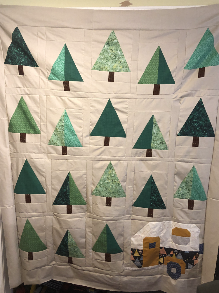 Up North Camper Quilt!