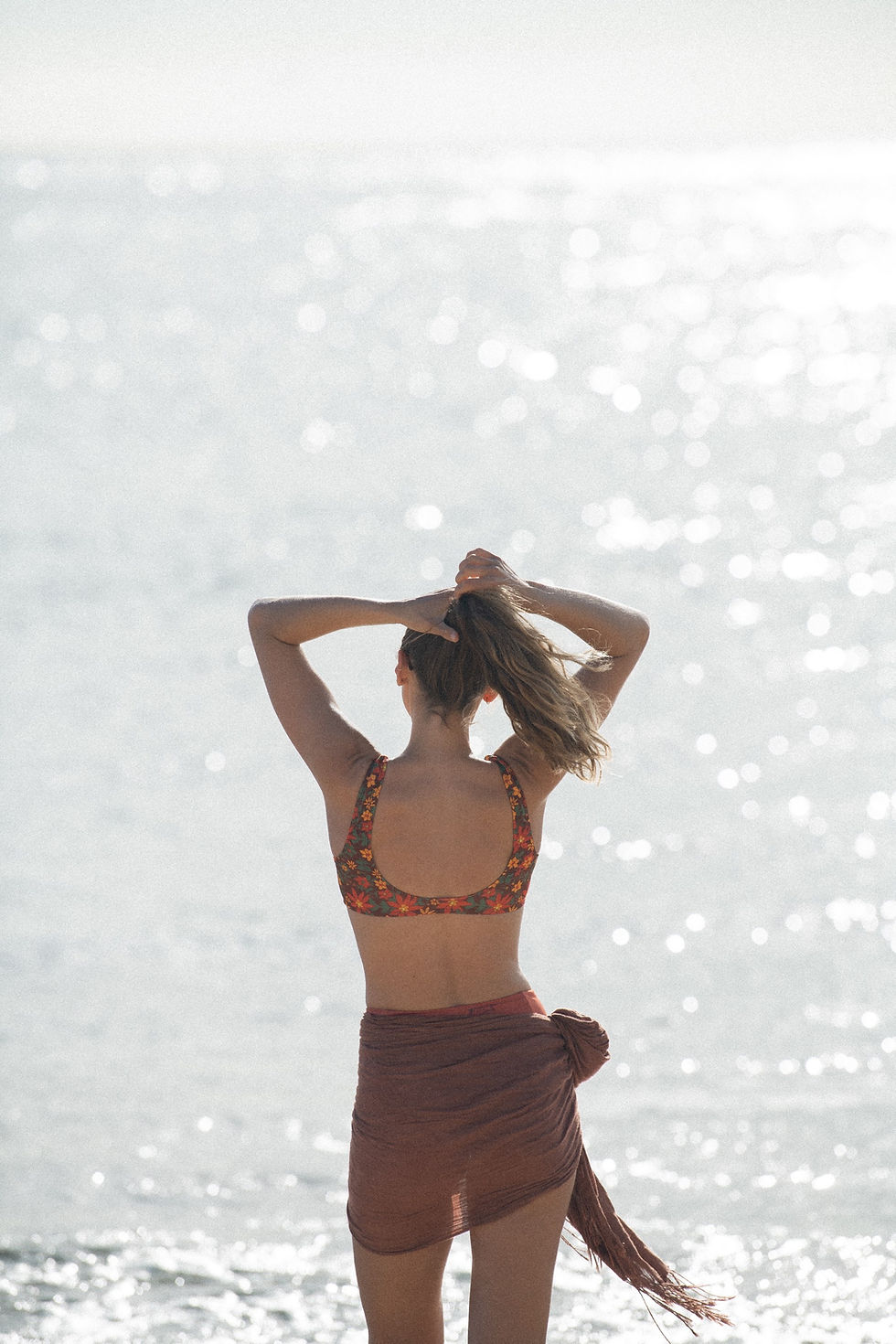 Thumbnail: Two Piece Top in Desert Myrtle 