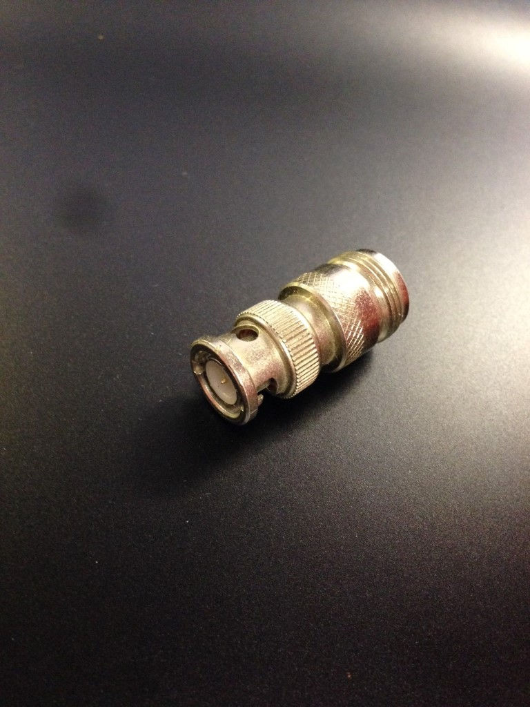 N Type to BNC Aerial adaptor