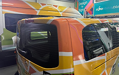 Mini bus Vinyl Wrap Signosaurus