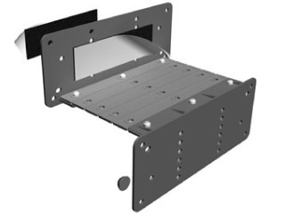 Taxi Plate Holder - Universal Platform Mount - Small BR-UPM-S-FS