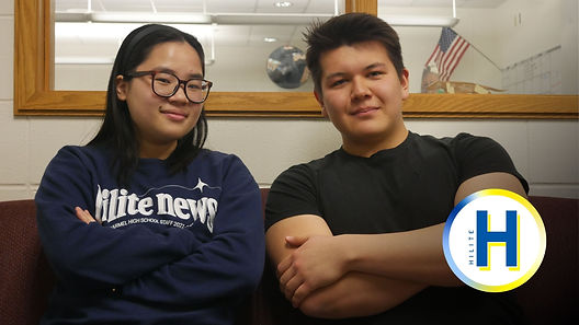 In this ad, HiLite (Carmel High School's newspaper) Editor in Chiefs, Grace Guo and Royce Brown, discuss how their time in the HiLite program has impacted their high school experience.