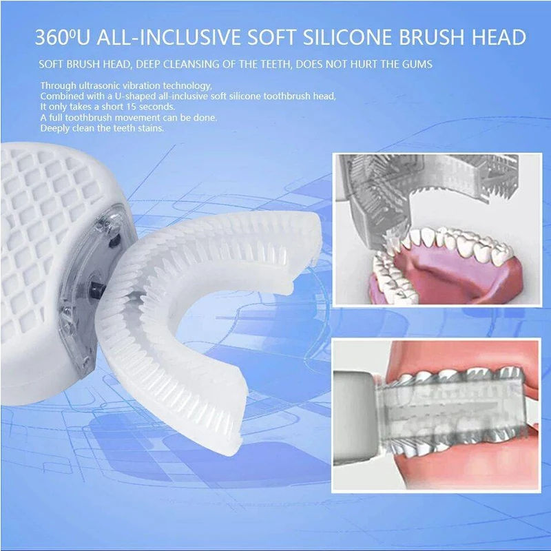 Thumbnail: Wireless Electric Toothbrush Automatic Ultrasonic Teeth brush
