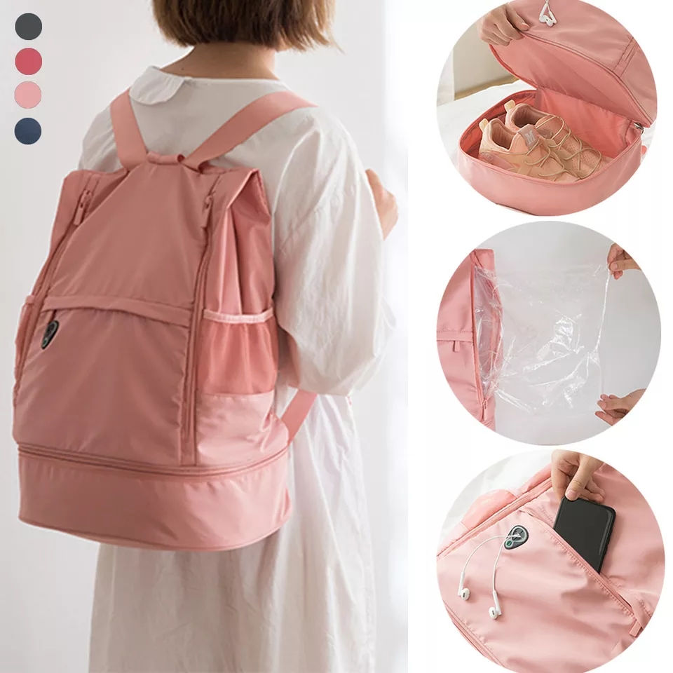 Thumbnail: Multifunction Fitness Bag Large Capacity Dry And Wet Separation Sports Bag 