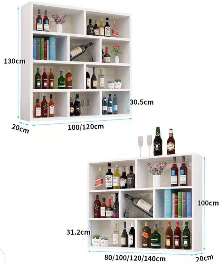 Thumbnail: Simple and modern multi-layer rack restaurant wine rack 