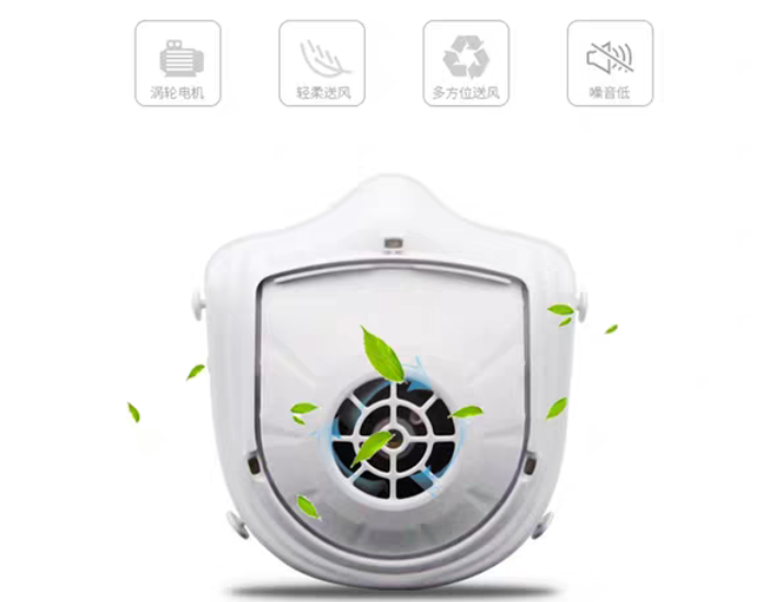 Thumbnail: Electronic mask portable Q5 pro without holding breath, active air supply,