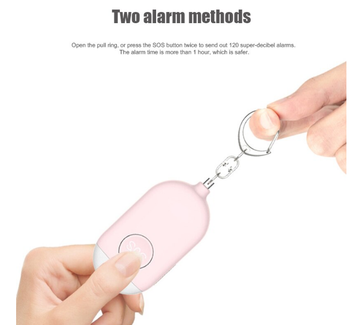 Thumbnail: Anti-wolf alarm for girls and children, emergency call for help, strong light