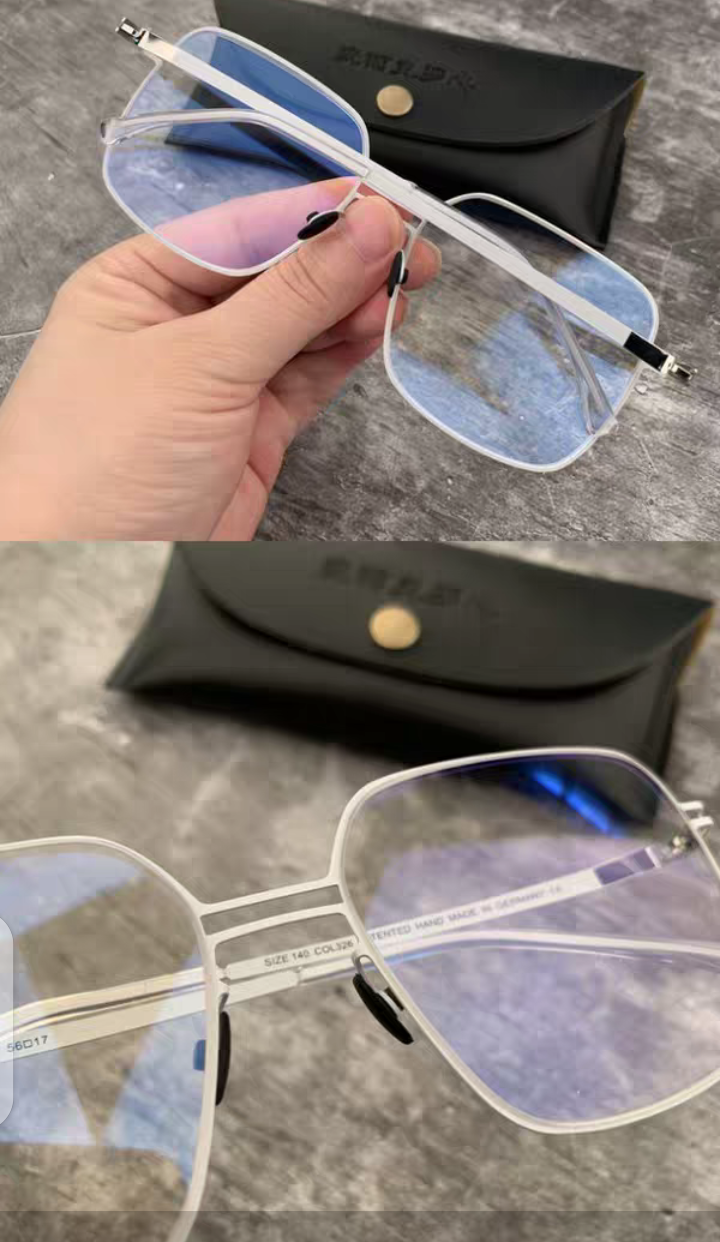 Thumbnail: New product horse guitar pure titanium personality myopia glasses 