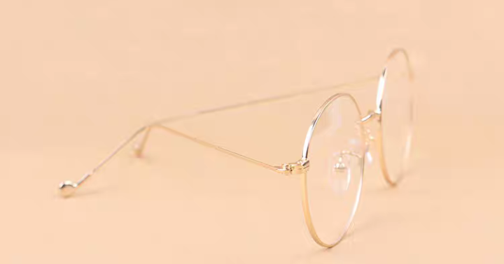 Thumbnail: 2020 new local gold glasses frame titanium alloy 